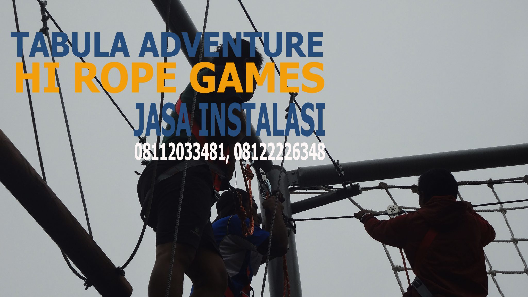 Permainan Tali Ketinggian - Tabula Adventure