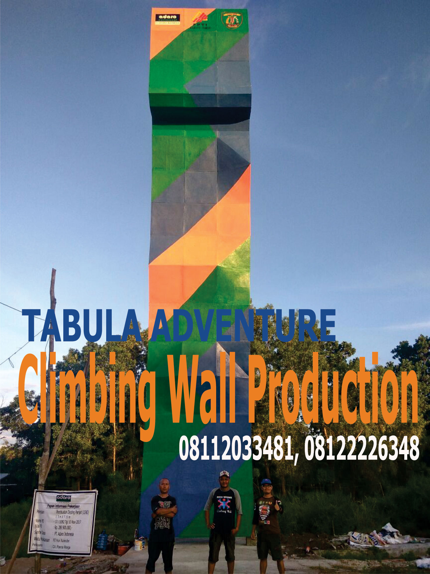 Tahapan Pembangunan Climbing Wall - Tabula Adventure