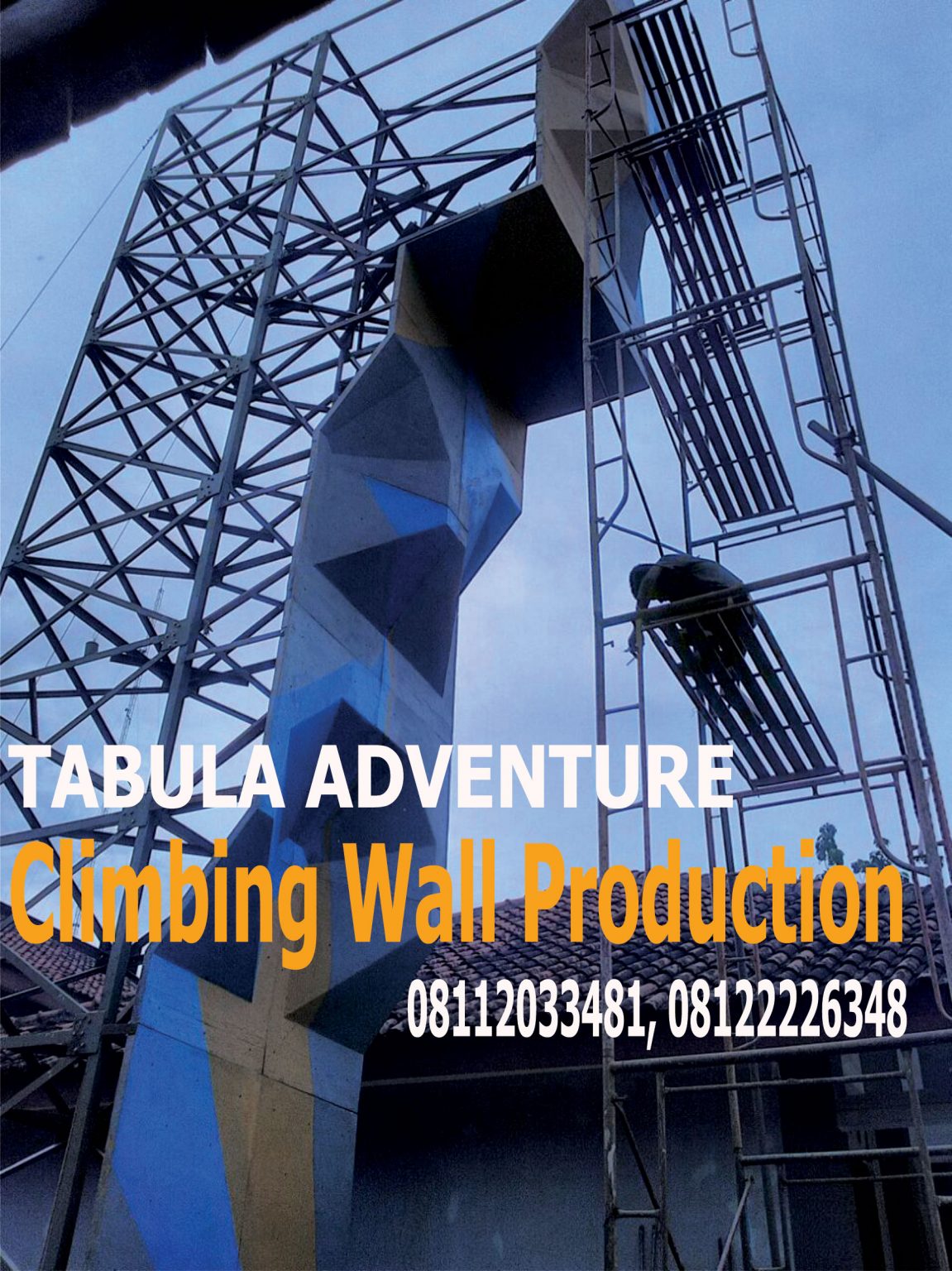 Model Produksi Pembangunan Climbing Wall - Tabula Adventure