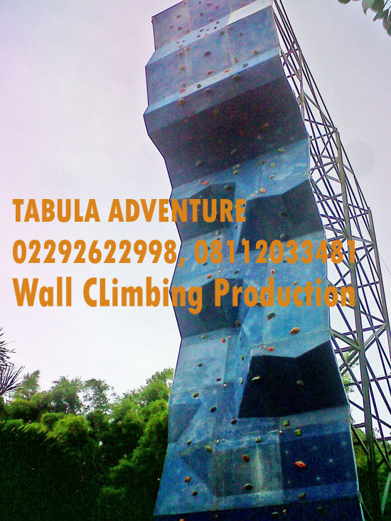 Pembangunan Climbing Wall - Tabula Adventure